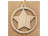 Деревянное украшение Natall в виде звезды (Изображение 3)