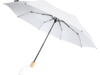 Зонт складной Birgit (белый)  (Изображение 1)