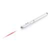 Ручка-стилус с фонариком и лазерной указкой 4 в 1, серебряный (Изображение 6)