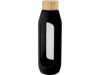 Бутылка в силиконовом чехле Tidan (черный)  (Изображение 4)