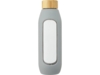 Бутылка в силиконовом чехле Tidan (серый)  (Изображение 2)
