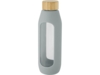 Бутылка в силиконовом чехле Tidan (серый)  (Изображение 4)