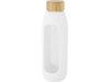 Бутылка в силиконовом чехле Tidan (белый)  (Изображение 4)