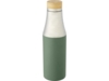 Термобутылка Hulan с вакуумной изоляцией (зеленый/серебристый)  (Изображение 4)
