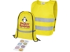 Benedikte комплект для обеспечения безопасности и видимости для детей 3–6 лет, неоново-желтый (Изображение 6)