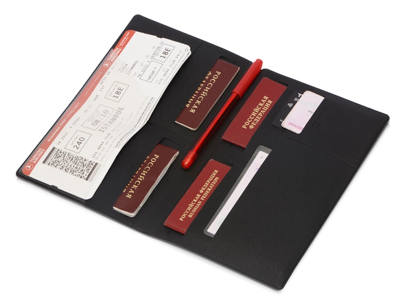 Семейный органайзер для путешествия  Favor (черный)  (Изображение 3)