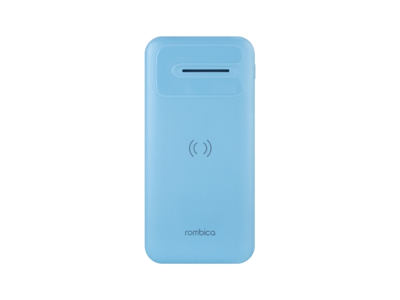  Внешний беспроводной аккумулятор NEO Discover Pro, 10000 mAh (голубой)  (Изображение 2)