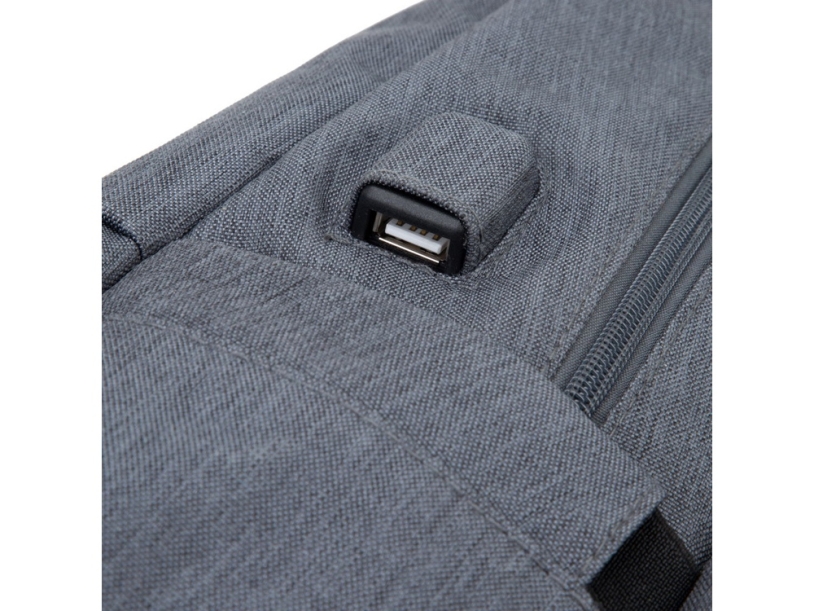 RIVACASE 7567 dark grey рюкзак для ноутубука 17.3 (Изображение 15)