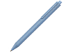 Блокнот А5 Toledo M с обложкой из пшеницы и пластика и шариковой ручкой (синий/синий) A5 (Изображение 5)
