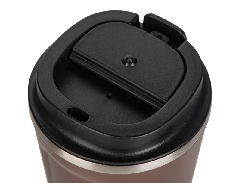 Термокружка CAFÉ COMPACT (натуральный)  (Изображение 4)