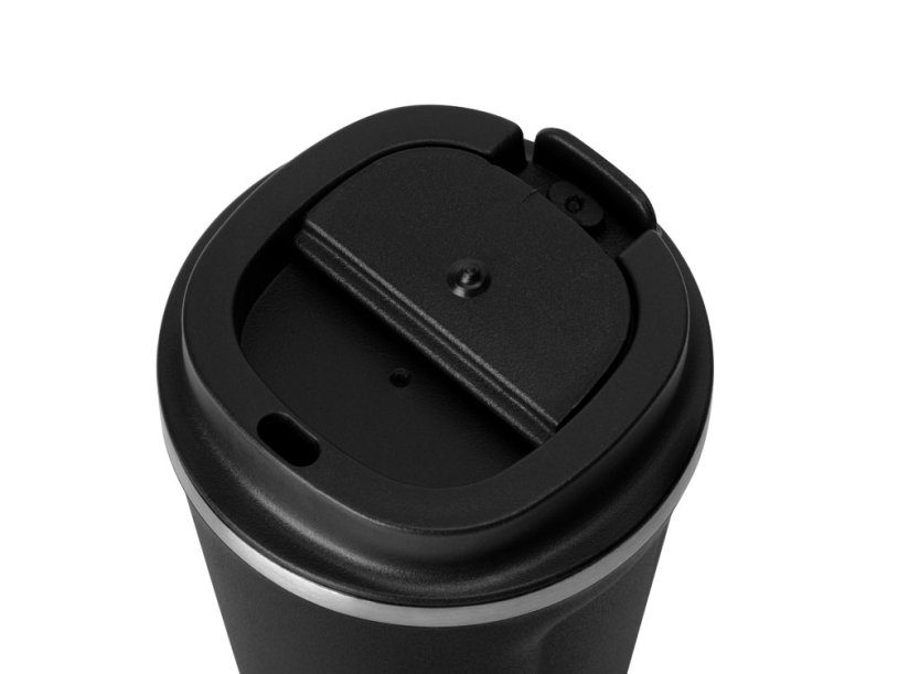 Термокружка CAFÉ COMPACT (черный)  (Изображение 4)