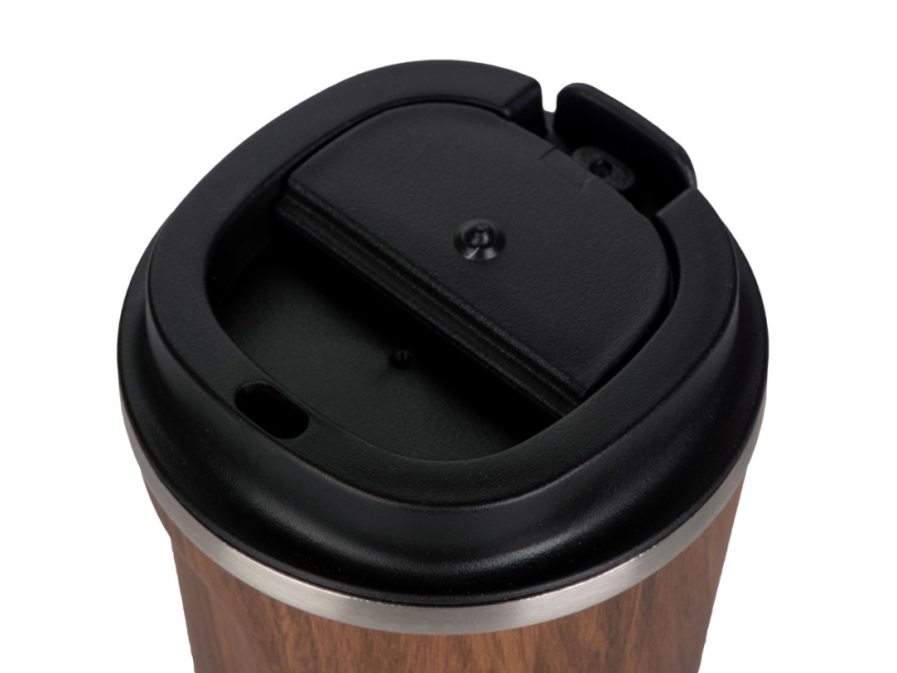 Термокружка CAFÉ COMPACT (коричневый)  (Изображение 4)