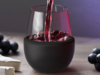 Тумблер для вина WINE KUZIE (черный)  (Изображение 9)