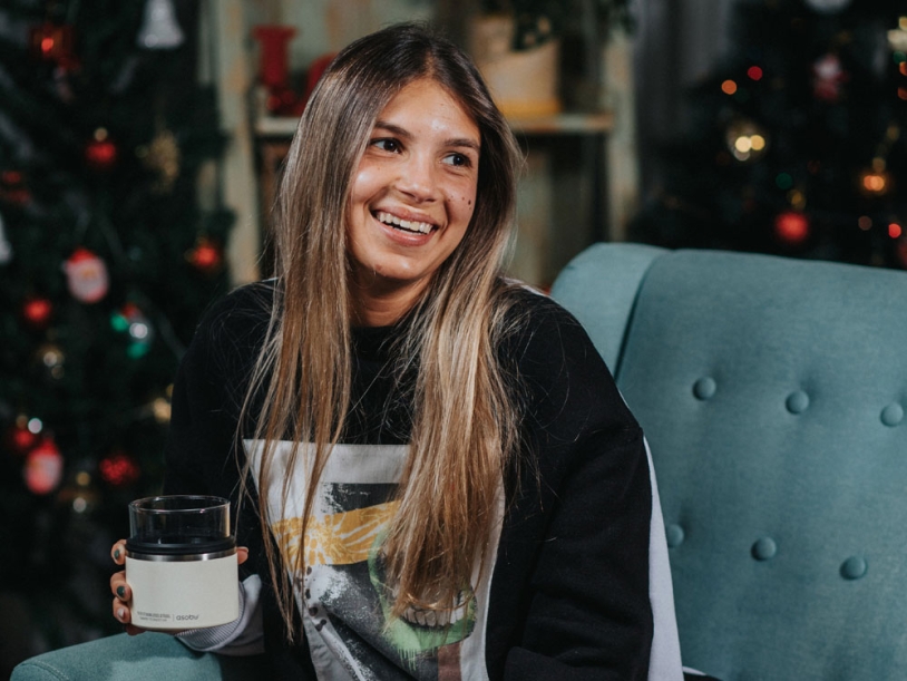 Тумблер для виски WHISKEY KUZIE (белый)  (Изображение 3)
