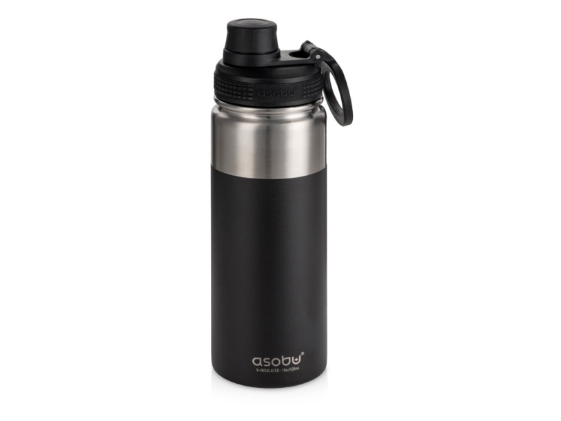 Термос ALPINE FLASK, 530 мл (черный)  (Изображение 1)