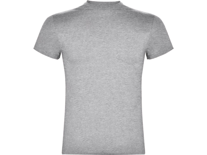 Футболка Teckel с карманом мужская (серый меланж) 3XL (Изображение 1)