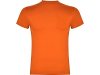 Футболка Teckel с карманом мужская (оранжевый) 3XL
