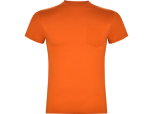 Футболка Teckel с карманом мужская (оранжевый) L
