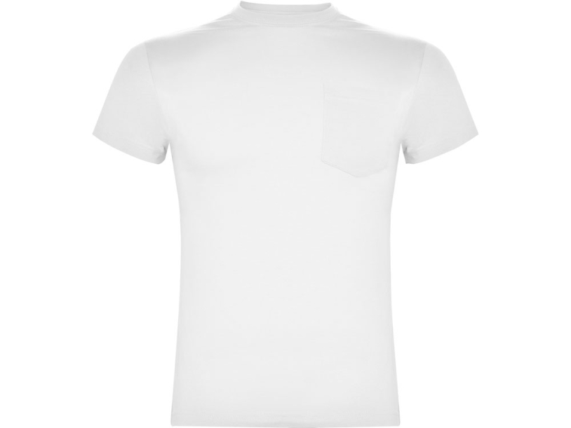 Футболка Teckel с карманом мужская (белый) 3XL (Изображение 1)
