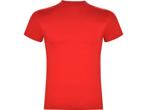 Футболка Teckel с карманом мужская (красный) M