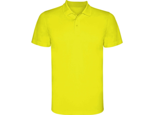 Рубашка поло Monzha мужская (неоновый желтый) L