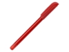 Ручка шариковая пластиковая Delta из переработанных контейнеров (красный)  (Изображение 1)