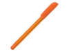 Ручка шариковая пластиковая Delta из переработанных контейнеров (оранжевый)  (Изображение 1)