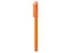 Ручка шариковая пластиковая Delta из переработанных контейнеров (оранжевый)  (Изображение 4)