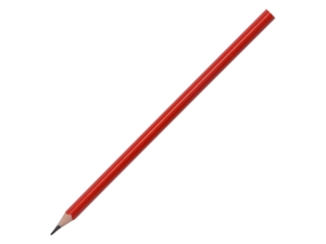 Трехгранный карандаш Conti из переработанных контейнеров (красный) 