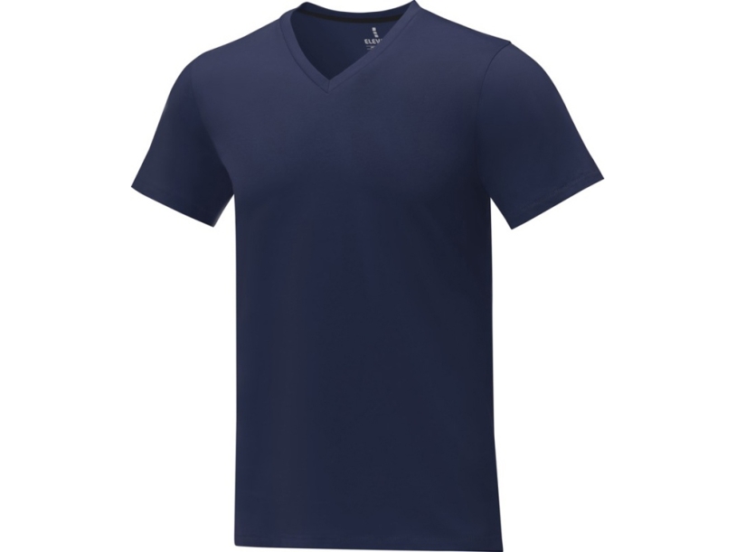 Футболка Somoto мужская с V-образным вырезом (темно-синий) 3XL (Изображение 1)