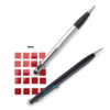 Ручка-стилус Touch 2 в 1, серебряный (Изображение 1)