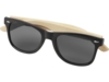 Солнцезащитные очки Sun Ray с бамбуковой оправой (черный)  (Изображение 3)