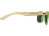 Солнцезащитные очки Sun Ray с бамбуковой оправой (лайм)  (Изображение 5)