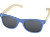 Солнцезащитные очки Sun Ray с бамбуковой оправой (синий)  (Изображение 1)