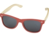 Солнцезащитные очки Sun Ray с бамбуковой оправой (красный)  (Изображение 1)