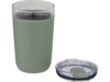 Стеклянная кружка Bello с внешней стенкой из переработанного пластика (ярко-зеленый)  (Изображение 3)