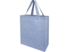 Эко-сумка Pheebs из переработанного хлопка (синий)  (Изображение 1)