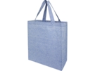 Эко-сумка Pheebs из переработанного хлопка (синий) 