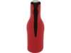Чехол для бутылок Fris из переработанного неопрена (красный)  (Изображение 4)