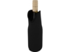 Чехол для бутылки Noun из переработанного неопрена (черный)  (Изображение 1)