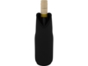 Чехол для бутылки Noun из переработанного неопрена (черный)  (Изображение 4)