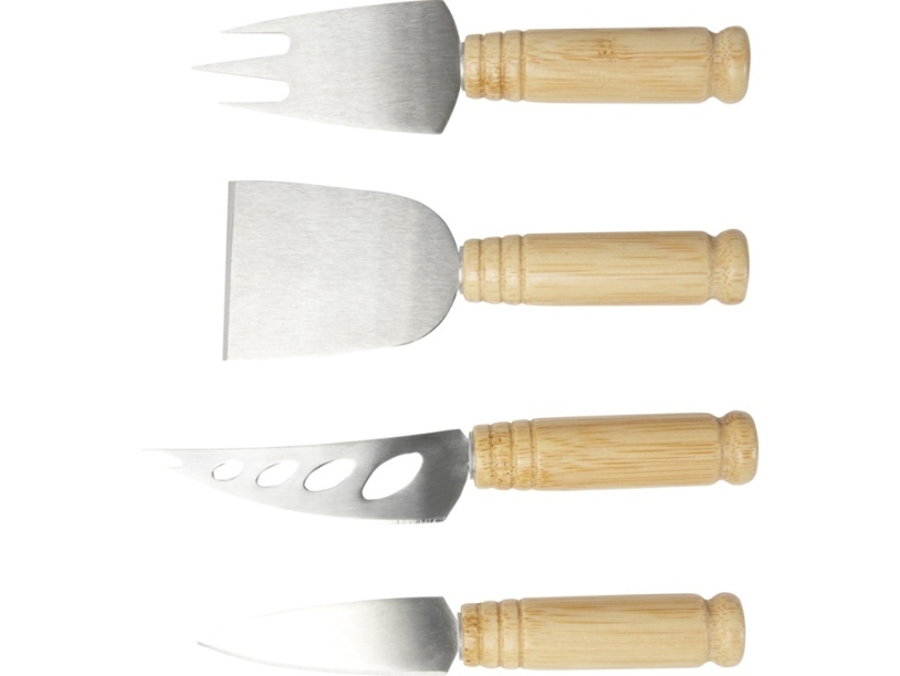 Cheds Набор для сыра из бамбука (4 предмета), natural (Изображение 2)