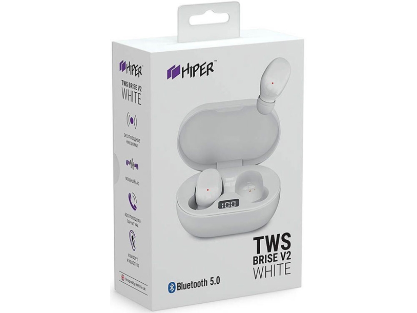 Беспроводные наушники HIPER TWS BRISE V2 (Изображение 4)