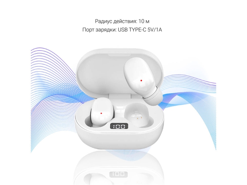 Беспроводные наушники HIPER TWS BRISE V2 (Изображение 5)