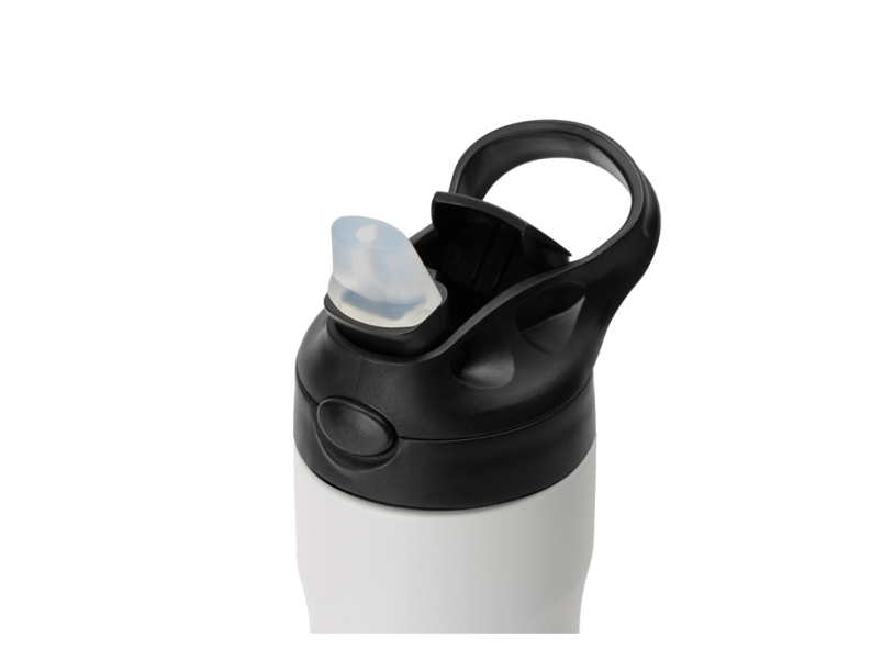 Бутылка для воды из стали Hike, 850 мл (белый)  (Изображение 4)