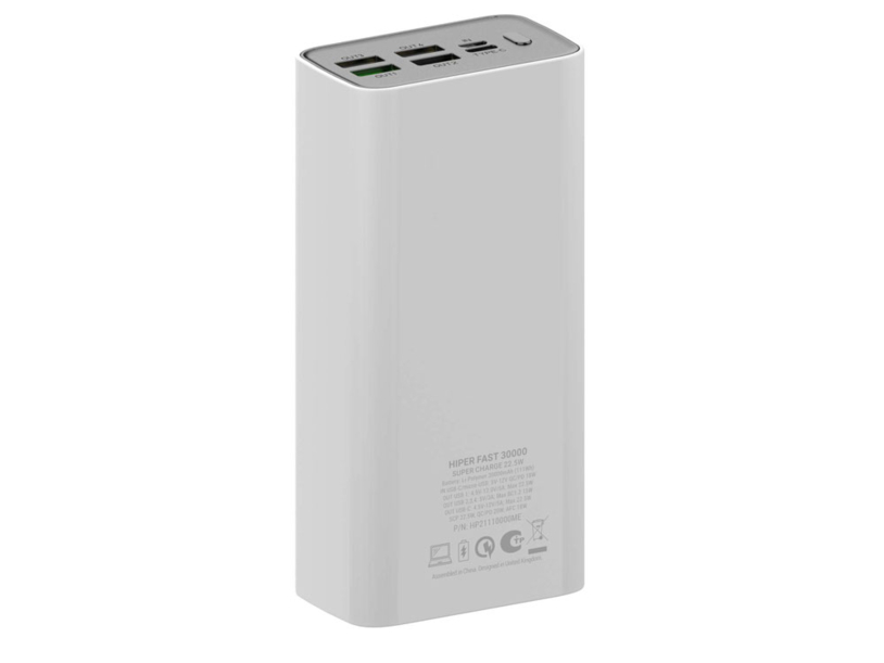 Портативный внешний аккумулятор FAST, 30000 mAh (Изображение 2)