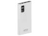 Портативный внешний аккумулятор FAST, 10000 mAh (белый)  (Изображение 1)