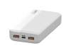 Портативный внешний аккумулятор SM, 20000 mAh (белый)  (Изображение 3)