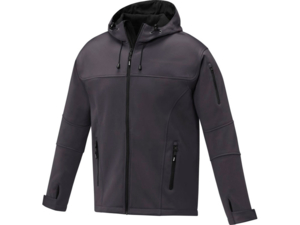 Куртка софтшел Match мужская (темно-серый) XL