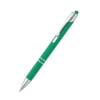 Ручка металлическая Ingrid софт-тач, зеленый (Изображение 1)